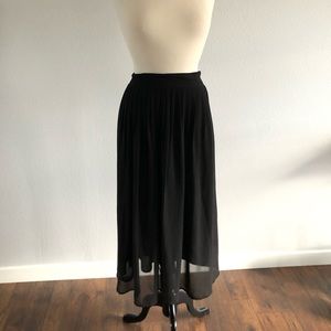 Black skirt